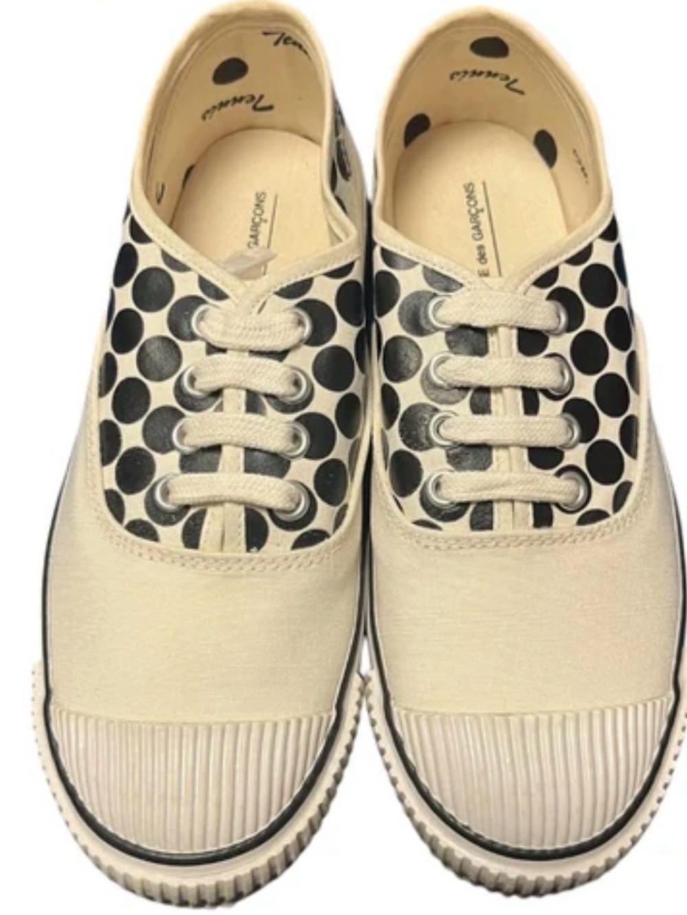 NEW Comme des Garçons x Bata 2014 Polka Dot Sneakers US 9 EU 42